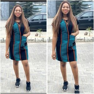 Ankara dress with pockets